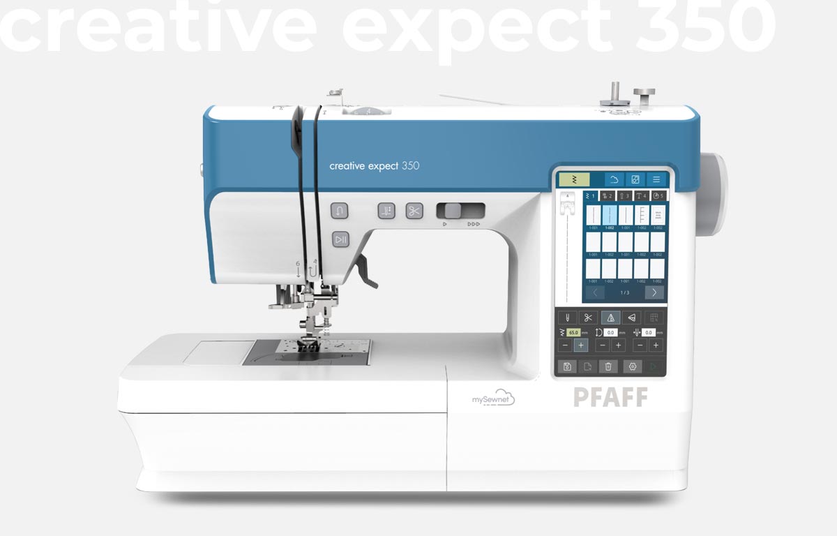 PFAFF® creative expect™ 350 Näh- und Stickmaschine